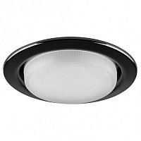 Светильник потолочный Feron DL53 220V GX53 Черный хром картинка 